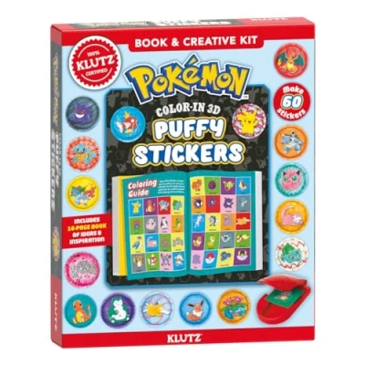 Abbildung von Pokemon Color In 3D Stickers (Klutz)