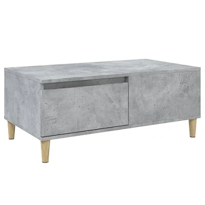 Abbildung von vidaXL Couchtisch Betongrau 90x50x36,5 cm Holzwerkstoff (1 St)
