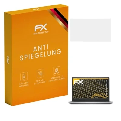 Abbildung von atFoliX Panzerfolie kompatibel mit Dell Precision 7750 Schutzfolie, entspiegelnde und stoßdämpfende FX Folie (2X)