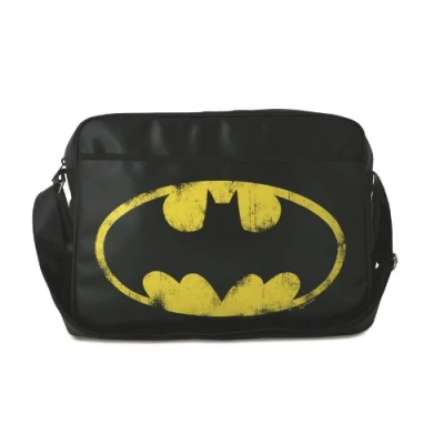 Abbildung von LOGOSHIRT Schultertasche &quot;Batman Logo&quot;, mit coolem Batman Logo