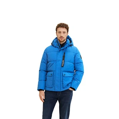 Abbildung von TOM Tailor Winterjacke, Herren, Größe: Large, Hockey blue
