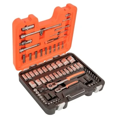 Abbildung von Bahco S800 Schraubenschlüssel mit Vierkantantrieb Legierungsstahl, 12 teilig 4.5 mm, 4 5,5 5 6 7 8