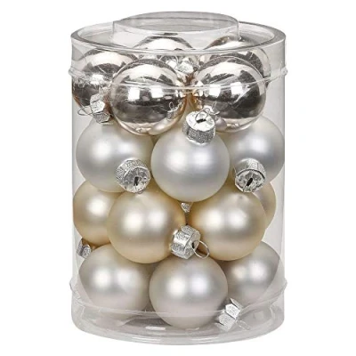 Abbildung von MAGIC by Inge Christbaumschmuck, Weihnachtskugeln Glas 3cm, 20 Stück