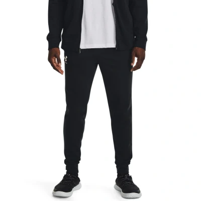 Abbildung von Under Armour Rival Terry Jogginghose Herren schwarz/weiß, 4XL