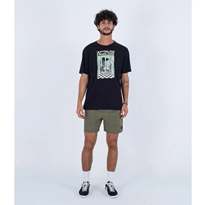 Abbildung von Hurley Herren Vision Art Series Tee Tshirt, Black, M