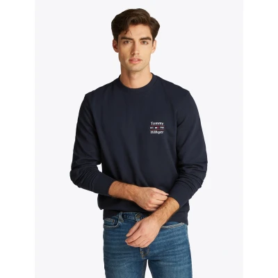 Abbildung von Tommy Hilfiger Stack Sweatshirt, Herren, Größe: 3XL, Desert sky