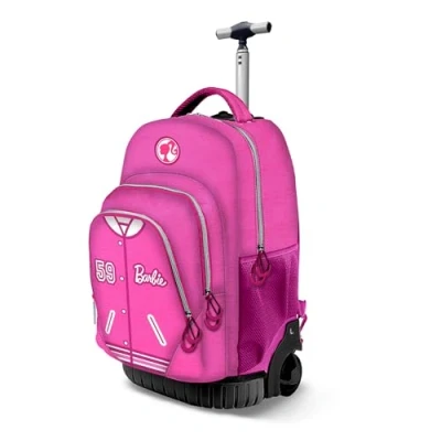 Abbildung von Karactermania Rucksack Barbie Trolley Schulranzen Tagesrucksack, Praktische Räder