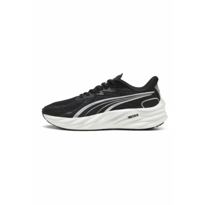 Abbildung von Puma Velocity NITRO™ 4 Laufschuhe Herren Black/Silver Größe: 40
