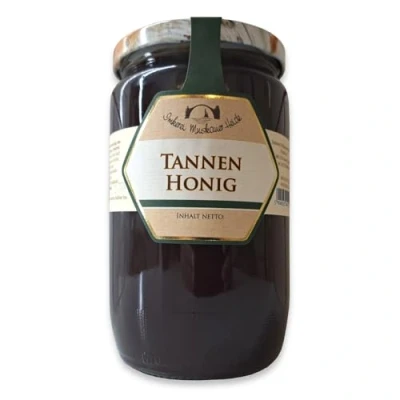 Abbildung von Tannenhonig 1000g / 1kg kräftig aromatischer Bienenhonig 100% naturbelassenen, rein und natürlich in Premium Imkerqualität