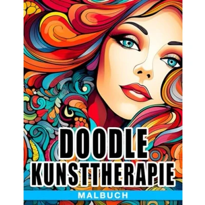 Abbildung von Doodle Kunsttherapie Malbuch: Entfesseln Sie Ihre Kreativität und finden innere Ruhe mit komplexen Mustern