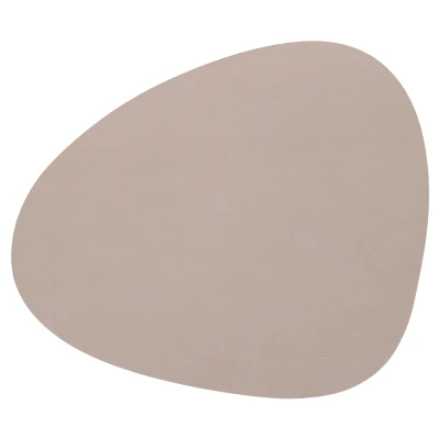 Abbildung von LIND DNA Platzdecke Nupo Leder Clay Brown 44 x 37 cm