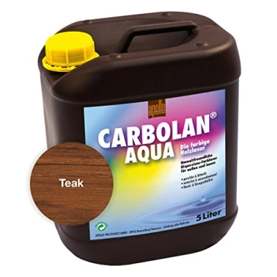 Abbildung von Carbolan Aqua Holzlasur, 5L (Teak)