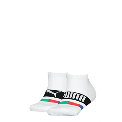 Abbildung von PUMA Unisex Kids Seasonal Sneaker Hosiery, White Combo, 27/30