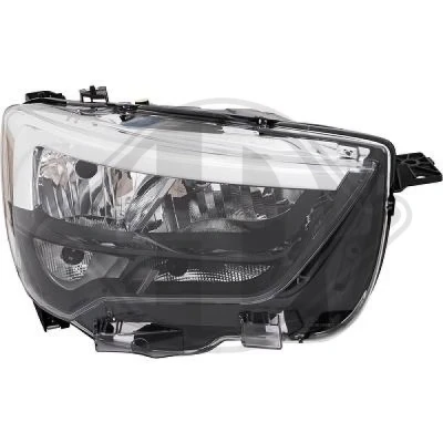 Abbildung von DIEDERICHS 1886880 Scheinwerfer rechts H7/H1, W21/5W Halogen mit Tagfahrlicht für Rechtsverkehr Stellmotor LWR OPEL: Combo E Kasten / Kombi