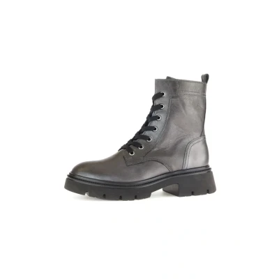 Abbildung von Gabor Combat Plateaustiefelette, Damen, Größe: 41, Silber Schuhe