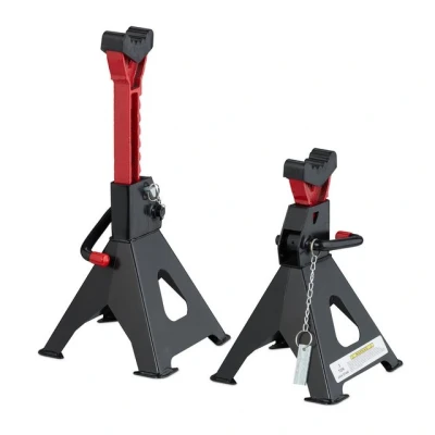 Abbildung von relaxdays Wagenheber Unterstellbock 2er Set 3 Tonnen, max. Hubhöhe: 42 cm, 2 tlg.