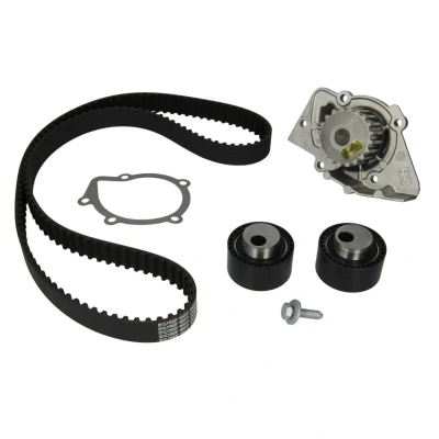 Abbildung von HEPU PK08413 Wasserpumpe + Zahnriemensatz 144 CITROËN: C8, PEUGEOT: 807, 806, Expert I Kastenwagen, FIAT: Ulysse II, Scudo Kastenwagen