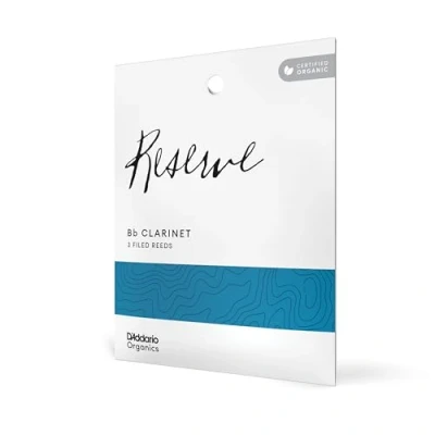 Abbildung von D&#039;Addario Organic Reserve Blätter für Bb Klarinetten, Stärke 2,0, einzeln verpackt, 3er Packung