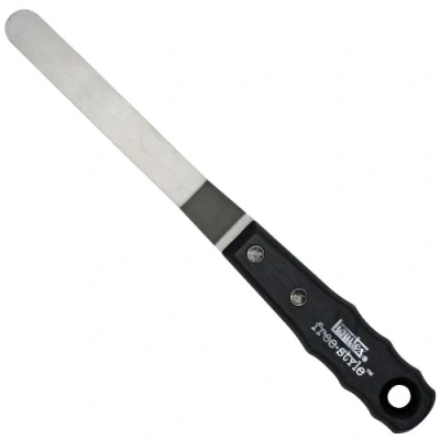 Abbildung von Liquitex 109916 Professional Malmesser mit einer gebürsteten rostfreien Metallklinge für Acrylfarben oder Ölfarben XXL Nr.16
