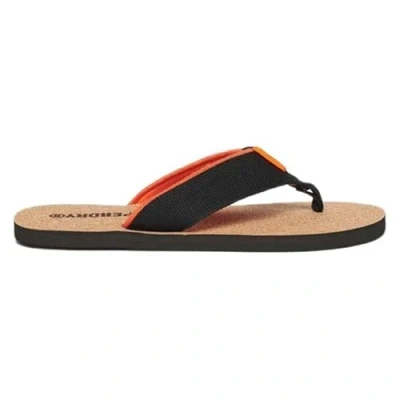 Abbildung von Superdry Herren Cork Graphic FLIP Flop Sandal, Schwarz, 42 EU