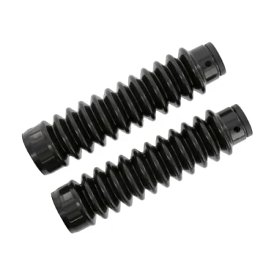 Abbildung von SET 2x Faltenbalg für Telegabel Simson Mokick / Roller schwarz
