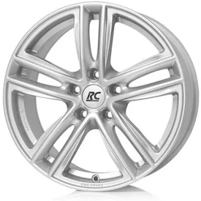 Abbildung von RC Design 5 loch 19Zoll 108mm Alufelge RC27 Kristallsilber lackiert 0620071295 Felge