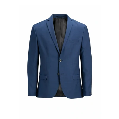 Abbildung von Jack &amp; Jones Premium Jprsolaris NOOS Anzugsakko, Herren, Größe: 52, Medieval blue