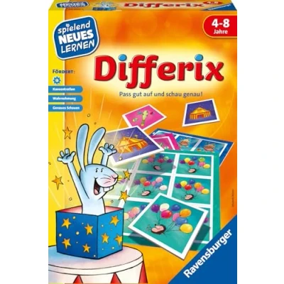 Abbildung von Ravensburger Differix Brettspiel für Kinder, Größe: One Size, Mehrfarbig