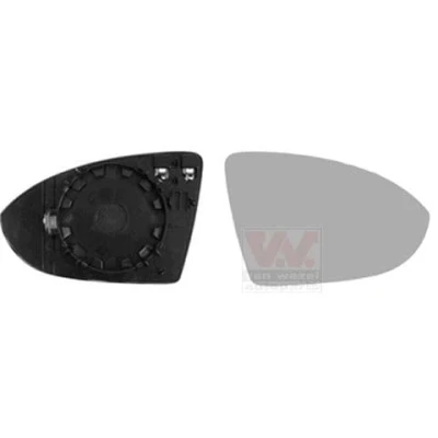 Abbildung von VAN WEZEL 5766838 Außenspiegelglas rechts VOLKSWAGEN: Golf 7 Variant, Alltrack 7, Schrägheck kfzteile, kfzteile24, bandel online, bandel,