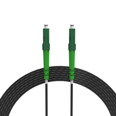 Abbildung von nexinex OS2 gepanzertes Glasfaserkabel LC/APC auf (30m) Patchkabel Simplex Singlemode FTTH Glasfaser LWL Lichtwellenleiter Kabel LC/LC