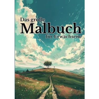 Abbildung von Das große Malbuch für Erwachsene: : Entdecke die therapeutische Kraft der Kunst Kreative Beschäftigung Entspannung und Stressabbau im Alltag