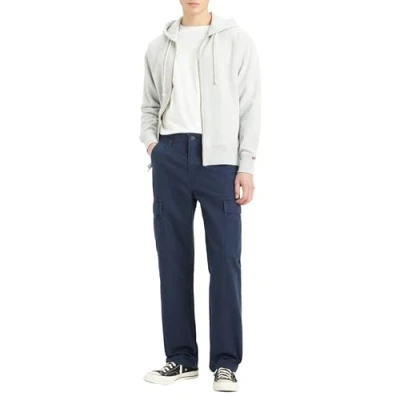 Abbildung von Levi&#039;s Straight Cargohose, Herren, Größe: 36x32, Navy blazer
