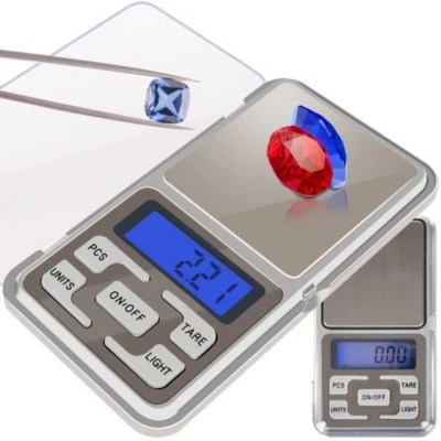 Abbildung von Feinwaage Digital Juwelier Taschenwaage 200g/0,01g Beleuchtung TARE Abschaltung 135