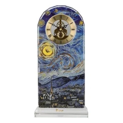 Abbildung von Goebel Tischuhr 32 cm Van Gogh Sternennacht Artis Orbis