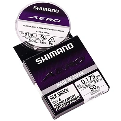 Abbildung von Shimano Aero Silk Shock Fluoro Rig/H.L 50m 0,255mm 5.35kg Fluorocarbon