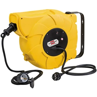 Abbildung von Brennenstuhl Kabeltrommel Automatik IP44 9+2 m Kabelfarbe schwarz