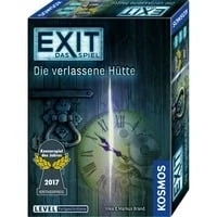 Abbildung von Kosmos Spiel, Rätselspiel EXIT, Das Die verlassene Hütte, Made in Germany