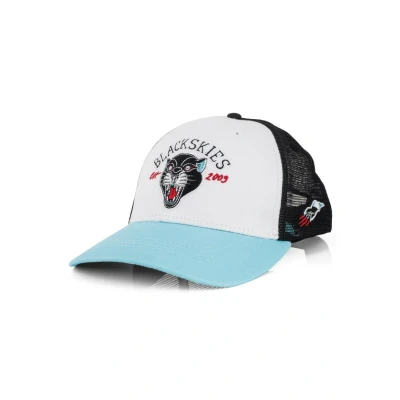 Abbildung von Blackskies Unisex Traditional Tattoo Trucker Panther Cap White black blue, Größe: One Size, blue