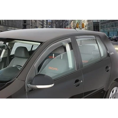 Abbildung von Au Co 4 Windabweiser hinten + vorne für Dacia Jogger (5 Türen) ab 2022