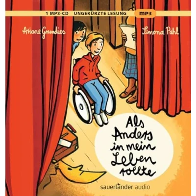 Abbildung von Als Anders in mein Leben rollte: Warmherziges Kinderhörbuch über Inklusion ab 8 Jahren