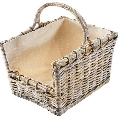 Abbildung von locker Kaminholzkorb, 50/38/45 cm