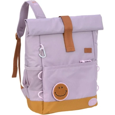 Abbildung von LÄSSIG Kinderrucksack mit Brustgurt Freizeitrucksack wasserabweisend, 12 Liter/Medium Rolltop Backpack Lilac