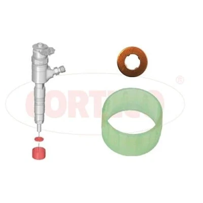 Abbildung von CORTECO 49445014 Dichtring, Düsenhalter PEUGEOT: 308 I SW, 3008 I, 508 CITROËN: C4 Grand Picasso 2, Berlingo II Kastenwagen, Jumpy MPV