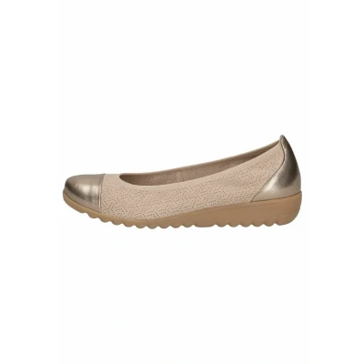 Abbildung von Caprice Klassischer Ballerina, Damen, Größe: 37, Sand comb Schuhe