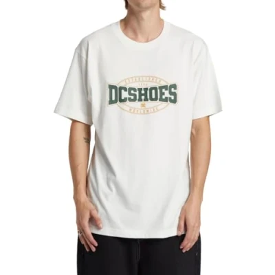 Abbildung von DC Shoes Standout HSS Tshirt print, Größe: XS, blanc de