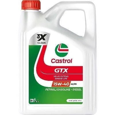 Abbildung von Castrol GTX A3/B3 15W 40 4l Motoröl 15F628 VOLKSWAGEN: TRANSPORTER 4 Bus, Golf 5 Schrägheck, MERCEDES BENZ: E Klasse Limousine