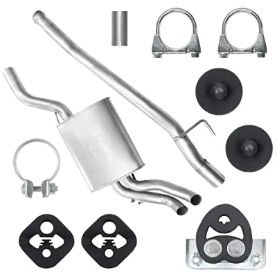 Abbildung von Endschalldämpfer Auspuff Endtopf für Mercedes E E200 E220 W210 2.2 CDI