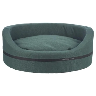 Abbildung von Bett CityStyle, oval 65 x 55 cm / Dunkelgrün