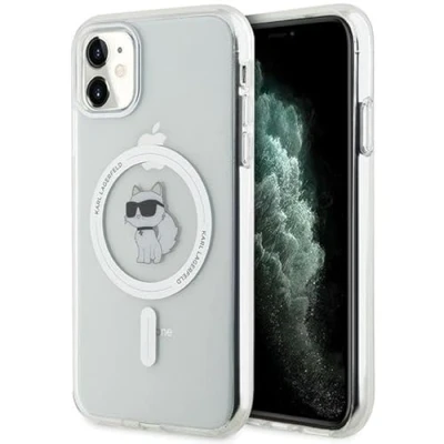 Abbildung von CG Mobile Karl Lagerfeld KLHMN61HFCCNOT Hülle für iPhone 11 transparent hardcase IML Choupette