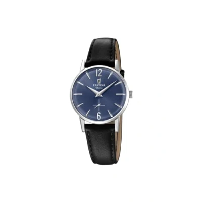 Abbildung von Festina Damen Analog Quarz Uhr mit Leder Armband F20254/3